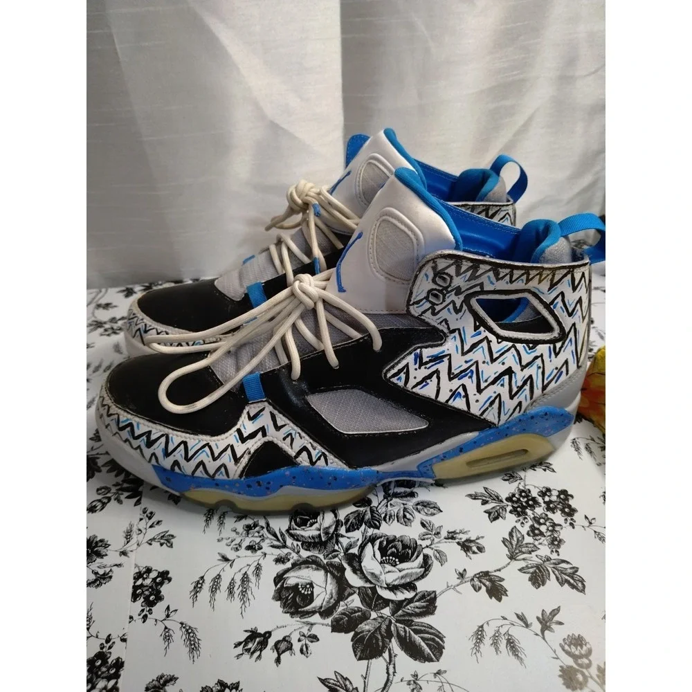 Air Jordan Flight Club‎ 91 High Top Sneakers Athletic Shoes Size 9